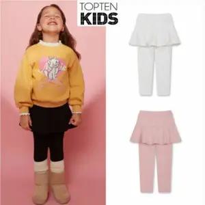 [탑텐키즈]여아) 밍크 벨보아 치마레깅스(MKF4PT2101)