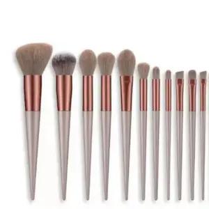 세트 다용도 파우더 쉐딩 13pcs 블러셔 메이크업 브러 다용도 메이크업