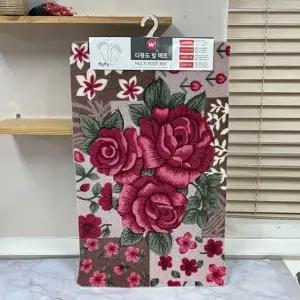 고품질 발매트 48x78 W 장미 바닥 매트 발매트 욕실 싱크대 멀티매트 (WFK6J3S)