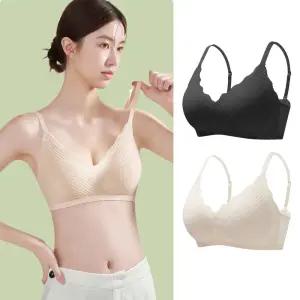 여성 뽕브라 편한속옷 가슴 볼륨 와이어리스 브라 노와이어브라 뽕브라