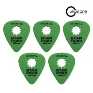 기타피크 5개 0.88mm 피크 세트 StarPick Green 악기소품 (WFK9LGI)