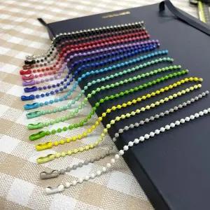 볼체인 저렴 트렌드 컬러 12cm 디자인 비즈 (WFJSQKC)