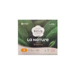라네이처 팬티라이너 롱 17.5cm 28P 생리대 팬티라이너롱 팬라이너수퍼롱