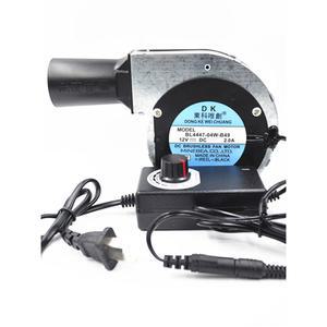 속도조절 강력햐 40W 1 220v 싱글 플러그인형 야외 송풍기 폐유난로