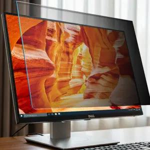 모니터 보안 필름 블루라이트 프라이버시 27인치 모니터 보호 필름 데스크탑 사생활 게이밍 디스플레이