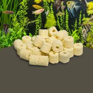 어항 스펀지 저면 상면 여과재 망 박테리아링 420g 여과기여과제 저면여과기