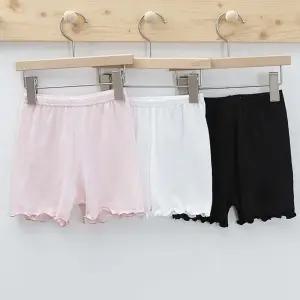 밑단에 프릴이 들어간 아동 어린이 치마 속바지 여아예쁜속바지