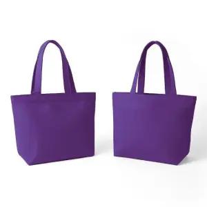 퍼플 캔버스 미니 토트백 (WFK912E)