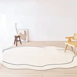 홈스타일 미니멀 고밀도 러그 카펫 100x160 러그 거실러그 원형카페트