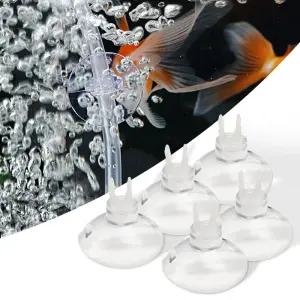 어항 큐방 흡착 고무 5p 에어호스 정리 큐방 어항큐방 에어호스정리