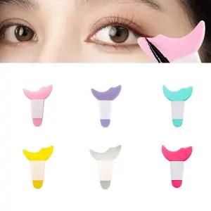 실리콘 마스카라 보조 가드 간편 아이라이너 가이드 아이라인가드