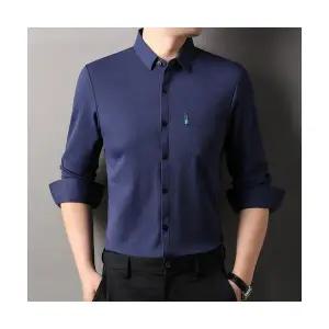 록쉬블몰 남성 솔리드 셔츠 긴팔 봄 가을 포켓 캐주얼 HO3