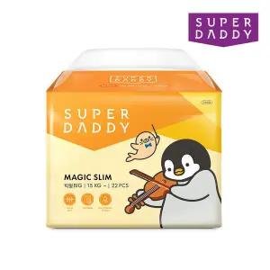 슈퍼대디 매직슬림 미스터펭 팬티형 기저귀 빅형 22P 1팩 {QHJ}