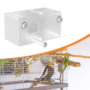 투명 새집 PET 둥지 상자  앵무새 번식 케이지용 야외 정원 조류 사육장용