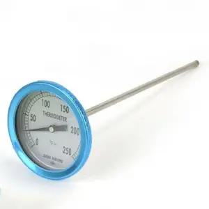 튀김 온도계 아날로그 치킨 기름 조리 요리 온도계 중 W987C04