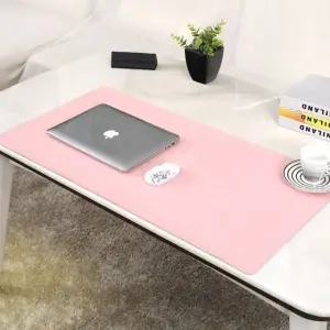 책상커버 컴퓨터 책상 매트 90X45 (핑크) (WFK9ZI3)