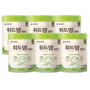 파스퇴르 위드맘 100일, 750g 6캔