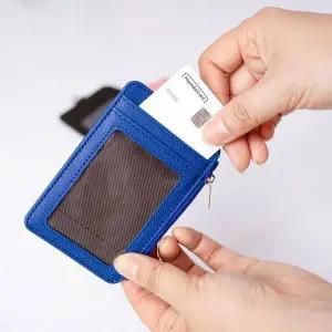 [하프클럽/]지퍼형 신분증 교통카드 카드지갑 카드홀더