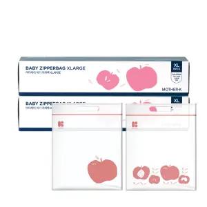 [마더케이] 아기 지퍼백_Xlarge, 2개