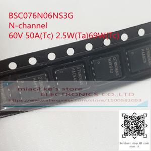 10개100%새 제품: BSC076N06NS3GATMA1 마크: - MOSFET N 채널 60V 50A TDSON-8