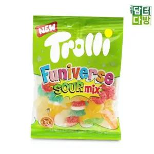 트롤리젤리 트롤리 퍼니벌스 사우어믹스 X 100g 12개