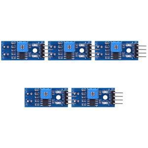 호환 1-15PCS TCRT5000 적외선 반사 IR 광전 센서 스위치 3.3V-5V 배리어 라인 트랙 모듈 Diy