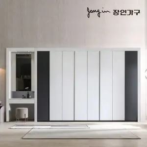 [장인가구]T]단테 모던 화장대 파우더 붙박이장 270cm