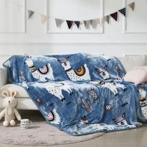 이솔홈 라마 양면 밍크담요 대형(150X200)