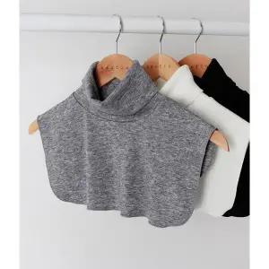 [하프클럽/리피아]피치기모 여자 남자 성인 페이크 목폴라 터틀넥 겨울 레이어드 무지 이너 목보호
