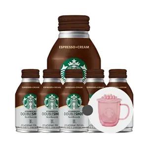 [스타벅스]더블샷 에스프레소 275mlx6+러브머그