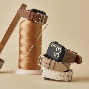 모이브 애플워치 11 10 9 8 7 6 SE 2 3 가죽 스트랩 밴드 줄