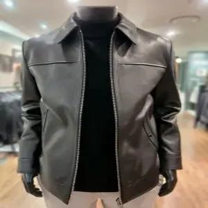 [바쏘옴므] WSY5-G U 10-ABK 24년 램스 레더 천연 양가죽 자켓 2종