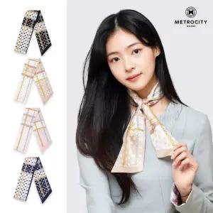 [메트로시티]프리티 실크 스카프 MSFS-3021
