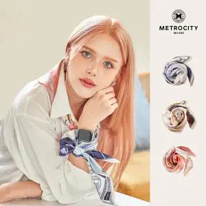 [메트로시티]뉴플로 실크 스카프 MSSS-4009