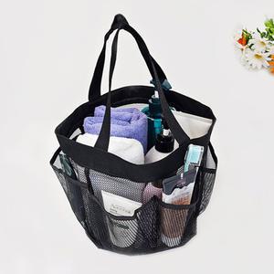 포켓 목욕가방 메쉬 스파 헬스 사우나 워터파크 수영장 가방 물빠지는 망사바구니