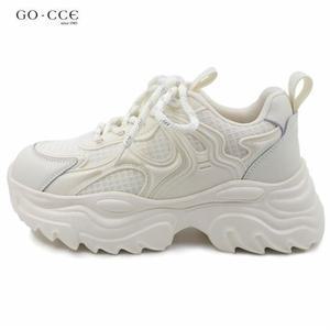 [갤러리아] 고세 여성 데일리 어글리 스니커즈 OZP4S090 화이트 6cm