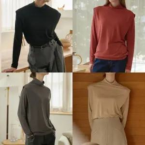 리베레츠 레이어드모달티블라우스4종세트