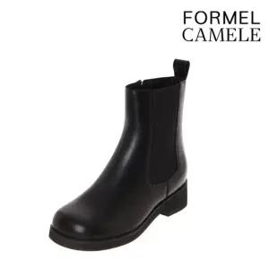 [롯데백화점]포멜카멜레 카멜레 바인02 첼시부츠 블랙 FKW1F1SA309 (4cm)
