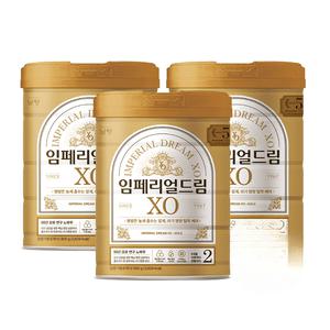 임페리얼드림XO 골드 2단계 800g  3캔 6개월이후부터 첫돌까지 면역강화