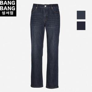 뱅뱅 HC04 남성 본딩기모밴드  밑위긴스판청바지 겨울 플리스 레귤러핏 따뜻 편한 데