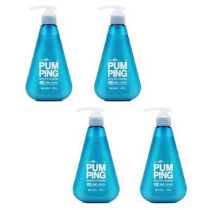 LG생활건강 페리오 46cm 펌핑치약 치석케어 285g 4개 스피아민트