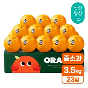 [품질보장] 향이진한 세콰이어 오렌지 (중소과 3.5kg내외)