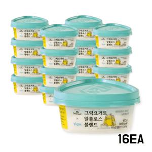 마이노멀 달콤 저당 알룰로스블렌드 요즘 그릭요거트 100g 16개