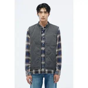 [시리즈](본점)[series;] 피그코팅 퀼팅 베스트 (SAVAW24011GYX)