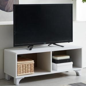 작은 티비다이 낮은 선구멍 원룸 테레비받침대 미니 티비장