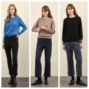 갤러리아 소매 자카드 부속 풀오버 VOBBL4W9141