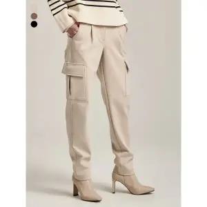 [본사][로던]여) TR분또 3/4 밴딩 기모 카고 테이퍼드 (FLRWCPE518P)