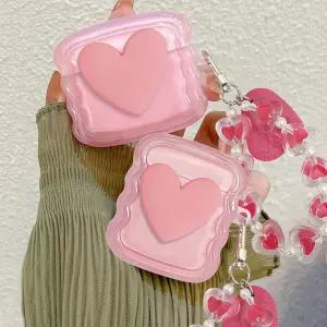 클린바이 하트 스트랩 에어팟 케이스 1/2, 3, 프로, 프로2 4세대 5종류