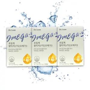 닥터린 초임계 알티지 오메가3 1025mg 30캡슐 3개(90캡슐)