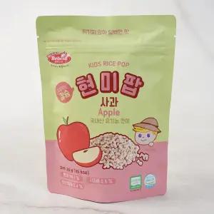 베베스트 처음먹는 칼슘 현미팝 사과 20g
